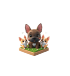 Cute 犬の家族（個別スタンプ：22）