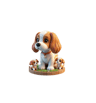 Cute 犬の家族（個別スタンプ：28）