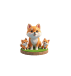 Cute 犬の家族（個別スタンプ：37）