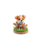 Cute 犬の家族（個別スタンプ：39）