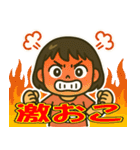 ワンオペ主夫＆育児の親子スタンプ（個別スタンプ：18）