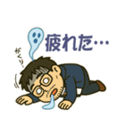 ワンオペ主夫＆育児の親子スタンプ（個別スタンプ：24）