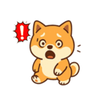 タイトル: ゴムゴム柴（しば）（個別スタンプ：8）
