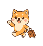 タイトル: ゴムゴム柴（しば）（個別スタンプ：9）