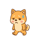タイトル: ゴムゴム柴（しば）（個別スタンプ：18）