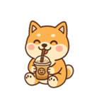 タイトル: ゴムゴム柴（しば）（個別スタンプ：20）