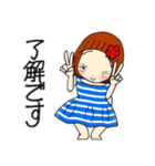 ひま子ちゃん679 やってられないスタンプ（個別スタンプ：21）