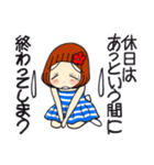 ひま子ちゃん679 やってられないスタンプ（個別スタンプ：35）