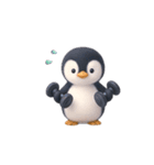 動く！ペンギンの日常（個別スタンプ：13）