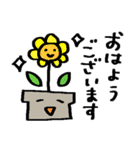 サクッと送れる簡易スタンプ⑪自由なトリ（個別スタンプ：9）