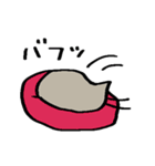 サクッと送れる簡易スタンプ⑪自由なトリ（個別スタンプ：15）
