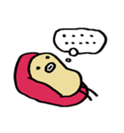 サクッと送れる簡易スタンプ⑪自由なトリ（個別スタンプ：16）
