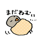 サクッと送れる簡易スタンプ⑪自由なトリ（個別スタンプ：38）