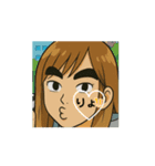 ふぁみりーみたいな人達（個別スタンプ：2）