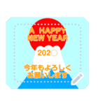 喪中.お悔やみ メッセージスタンプ桔梗（個別スタンプ：6）