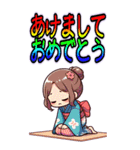 日常 ドタバタ オフィスレディ OL  (大)（個別スタンプ：37）