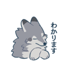 丁寧なオオカミくん2（個別スタンプ：13）