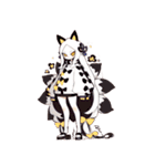 九尾ちゃんの日常（個別スタンプ：1）