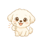 マルチーズくん（個別スタンプ：2）