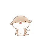 かわうそんキャンプたのしい：01（個別スタンプ：16）