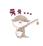 かわうそんキャンプたのしい：01（個別スタンプ：28）