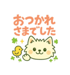 しろいぬ ごあいさつスタンプ（個別スタンプ：11）