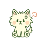 しろいぬ ごあいさつスタンプ（個別スタンプ：29）