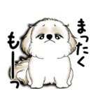 New シーズー犬 2025 「いつも使う言葉」（個別スタンプ：24）
