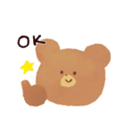 くまとうさぎな日常的挨拶スタンプ（個別スタンプ：2）