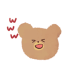 くまとうさぎな日常的挨拶スタンプ（個別スタンプ：4）