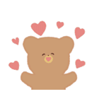 くまとうさぎな日常的挨拶スタンプ（個別スタンプ：18）