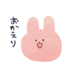 くまとうさぎな日常的挨拶スタンプ（個別スタンプ：25）