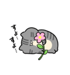 舌足らず敬語♪しましまこねこ（個別スタンプ：40）