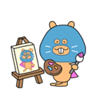 スーパーマスクドゲッシのかわいいスタンプ（個別スタンプ：14）