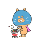 スーパーマスクドゲッシのかわいいスタンプ（個別スタンプ：28）