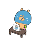 スーパーマスクドゲッシのかわいいスタンプ（個別スタンプ：32）
