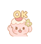 くりーむちゃんず(ぴんくちゃん)（個別スタンプ：1）