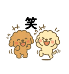 ゆるかわトイプードル♡【気持ち色々】（個別スタンプ：23）