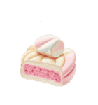 スイーツスタンプ。（個別スタンプ：4）