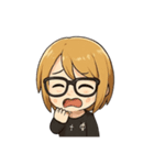 金髪眼鏡男子（個別スタンプ：31）