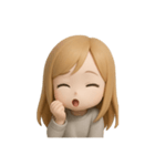 金髪 女子（個別スタンプ：13）