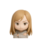 金髪 女子（個別スタンプ：15）