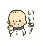 あかちゃんスタンプ,（個別スタンプ：1）