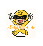 ご都合戦隊 ゴツゴーズ 自己中パワー全開☆（個別スタンプ：8）