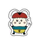 蛍の着ぐるみを着た蛍ちゃん（個別スタンプ：3）
