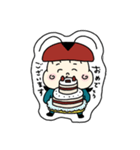 蛍の着ぐるみを着た蛍ちゃん（個別スタンプ：7）
