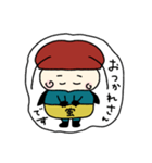 蛍の着ぐるみを着た蛍ちゃん（個別スタンプ：8）