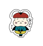 蛍の着ぐるみを着た蛍ちゃん（個別スタンプ：24）