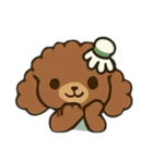 Badminton Dog [No Text]（個別スタンプ：19）