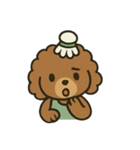 Badminton Dog [No Text]（個別スタンプ：30）
